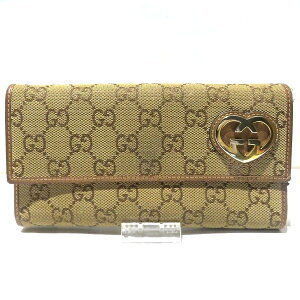 Gucci GG Canvas Heart Bifold Wallet